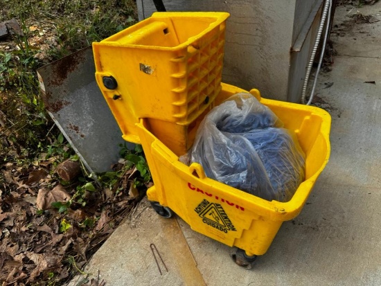 Commercial Mop Bucket and Mop Head Replacements