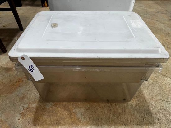 2 Ingredient bins with 1 lid
