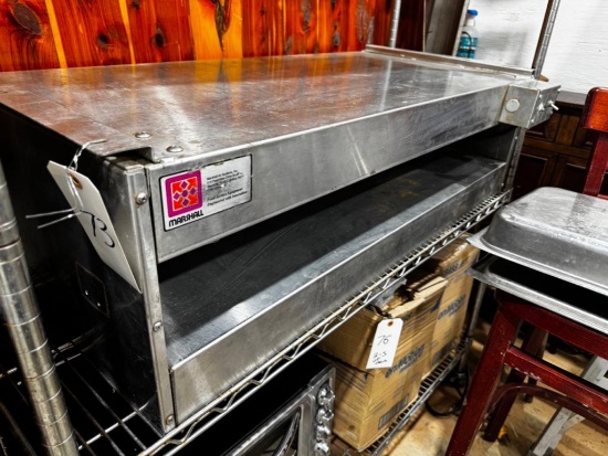 Marshall ThermoGlo Two-Shelf Stainless Steel Food Warmer