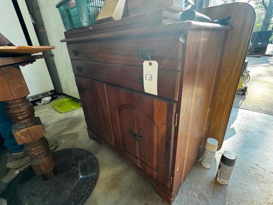 Pine Sideboard Buffet Cabinet