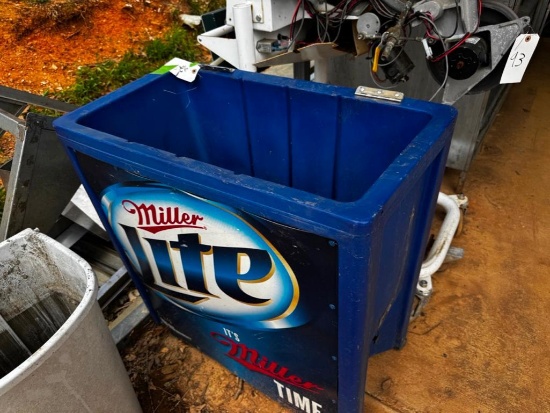 Miller Lite Reach-In Beverage Ice Cooler
