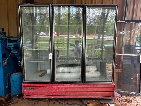 Master-Bilt 3-Door Commercial Cooler