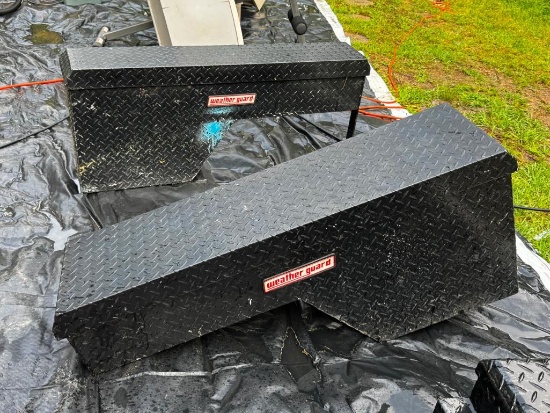 Pair of Truck Wheel Well Toolboxes