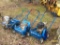 Lot of (3) asst Bluebird lawncomber thatchers and edger, FOR PARTS