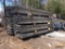 Lot of Sure Deck metal decking (4 stacks in front row)