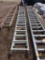 Werner 36 foot aluminum extension ladder