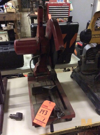 Milwaukee 14 inch electric chop saw