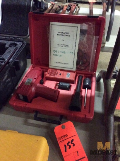 Moffatt UG1 leak test kit with case