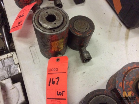 Lot of (2) asst hydraulic jacks