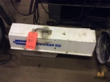 Lot of (3) items including L.B. White torpedo heater, Husky portable air compressor and portable