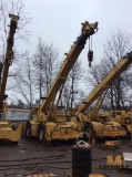 1985 Grove RT65S 35 ton hydraulic boom rough terrain crane, 34 ft. - 104 ft. trapezoidal boom and 32