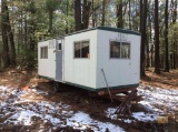 18 foot single axle job site office trailer