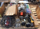 Lot of asst trailer parts (CONTENTS OF SKID)