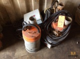 Lot of (3) 3 in. 220v 1 ph dewatering pumps