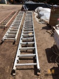 Werner 40 foot aluminum extension ladder
