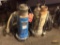 Lot of (2) submersible pumps, 3 1/4 inch out