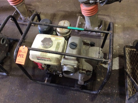 Honda WT30X portable water / trash pump, Honda GX160 motor, 3 1/4 in / 3 1/4 out