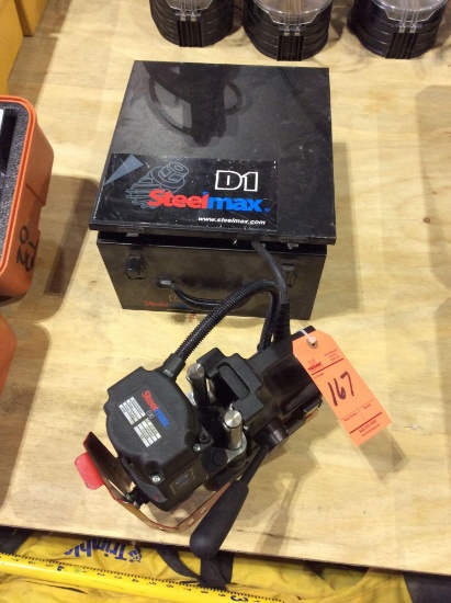 Steel Max D1 portable magnetic base drill, with case