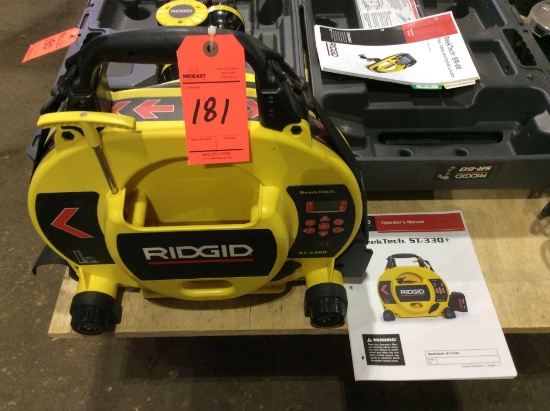 Ridgid SEEKTECH ST-33Q+ pipe and cable locating transmitter, pairs with lot 180