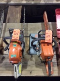 Lot of (2) asst Stihl gas chain saws