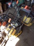 Wacker WP1550AW single direction plate compactor with water tank, with Honda GX160 motor