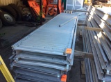 Lot of (9) Magliner 12 foot long walk ramps (edges are dented)