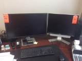 Lot of (2) Dell monitors