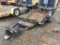 10 foot single axle tilting equipment trailer (1207)