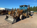 2005 Case 580SM 4 X 4 Loader Backhoe, A/C cab, Ride Control, 83 in Loader Bucket, Extendable Stick,