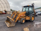 2004 Case 580SM 4 X 4 Loader Backhoe, A/C cab, Ride Control, 83 in Loader Bucket, Extendable Stick,