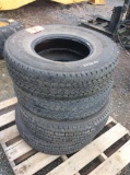 Lot of (4) 235/85-R16 tires