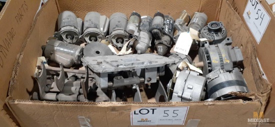 Pallet of Varios Motors & Alternators