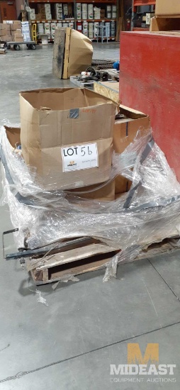 Pallet of Various Engine Parts & Accessories