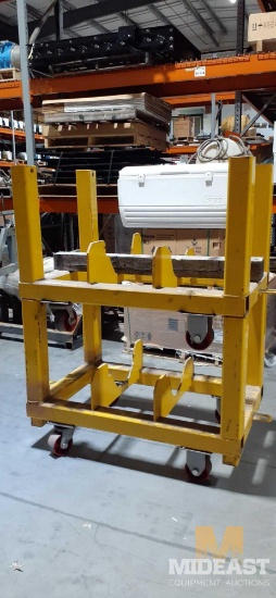 (2) Steel Stackable Transmission Carts