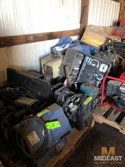 (3) Pallets of Miller Welding Equipment & Parts (Not Running)