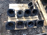 9 pieces Ductile Iron Mechanical Fittings