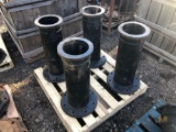 4 Mueller Fire hydrant risers Ductile Iron Pipe