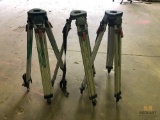 3 Bosch Surveying Tripods