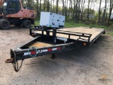 2021 PJ Trailer 8 I-Beam Deckover Trailer, VIN # 4P5F82420M1344699