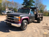 1998 Chevrolet C3500 Single Axle Dump Truck