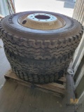 12R24.5 Used tires/wheels