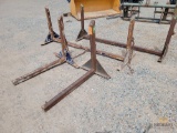 (3) Pin Together Material / Piping Containment Stands for Truck Beds or Trailers