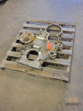 Timing cover for CAT 15 Engine