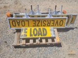 Oversized load signs