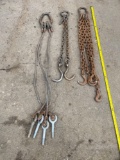 Assorted Lifting, Chain and Cables