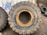 Loader Tire with Rim