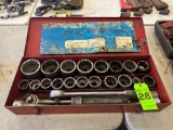 22 pc Socket Wrench Set