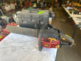 Homelite Gas Chainsaw with Case