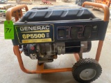 Generac, Portable Gas Generator, GP5500. 220/110