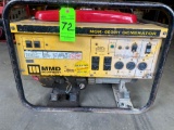 MMD Equipment, Portable Gas Generator, NGK-6000H. 220/ 110